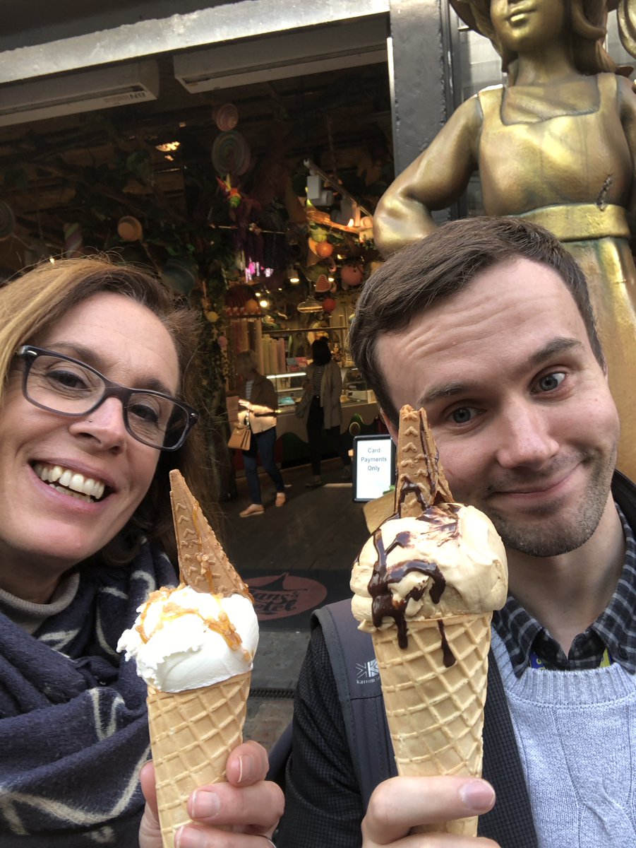 A great day out studying the sense of place and the impact of regeneration in Kings Cross and Camden with Year 12 &amp;13. And eating ice cream!