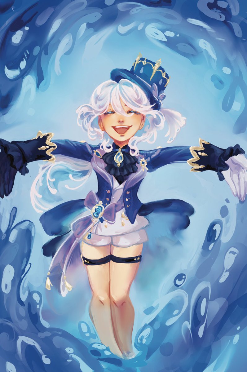 Furina 💧// #GenshinImpact #Genshinfanart