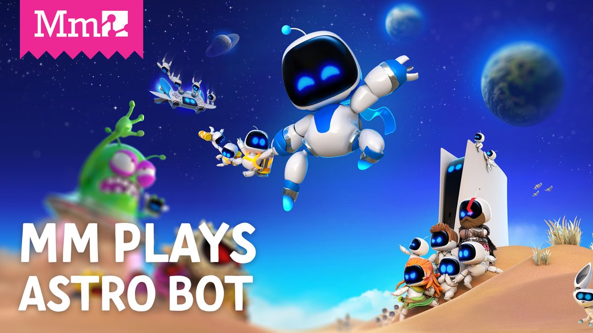 Come and hang out with us this Thursday, 26th September @ 5pm BST as we'll be LIVE on Twitch celebrating the recent release of ASTRO BOT! 

Grab a drink, get your snacks and help us rescue a few lil bots! 🤖🛰️🛸

📺twitch.tv/media_molecule 📺