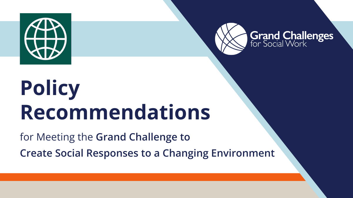 What can #SocialWorkers do to advance #ClimateJustice &amp; #EnvironmentalJustice? In a new <a href="/GCSocialWork/">Grand Challenges for Social Work</a> brief, Dorlisa Minnick, Smitha Rao, Kelly Smith, Amy Krings &amp; Samantha Teixeira offer recommendations: grandchallengesforsocialwork.org/wp-content/upl…

#Up4theChallenge #MacroSW #SocialWorkTwitter