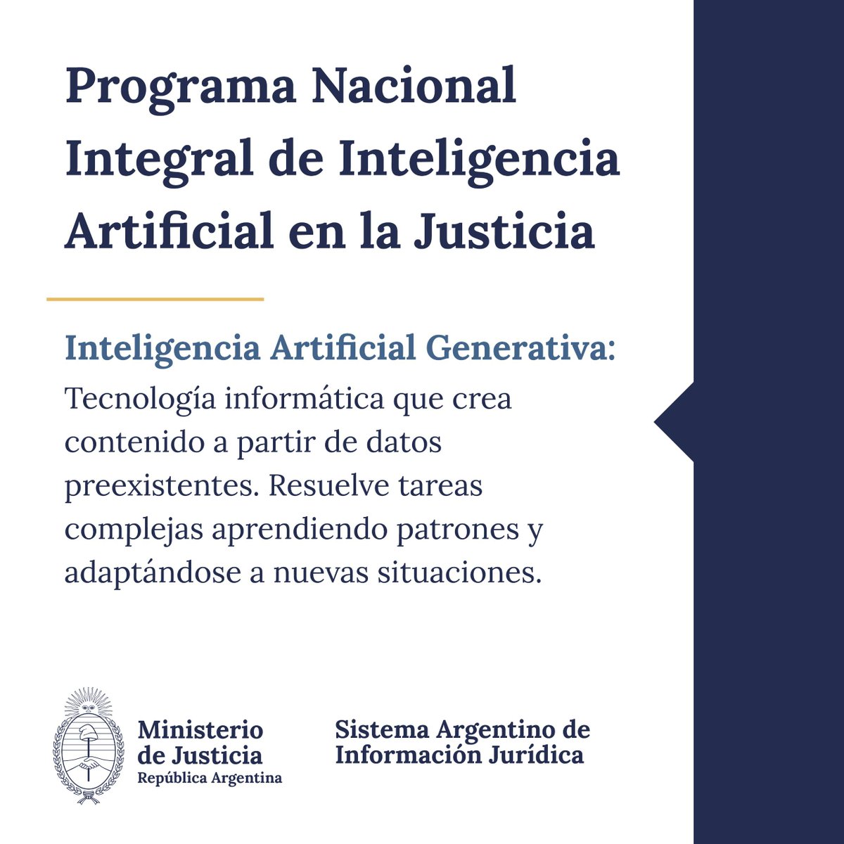 saijminjus's tweet photo. La Secretaria de Justicia conduce un programa que implementa inteligencia artificial para obtener resultados más rápidos y precisos. https://t.co/naxPoSJBcb