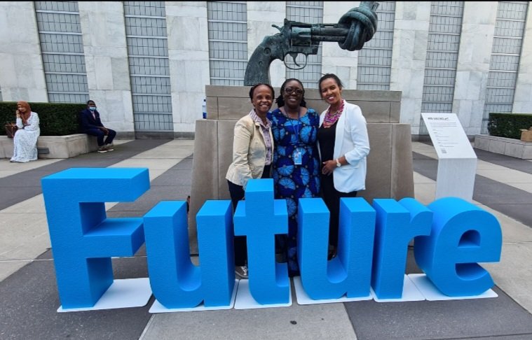 CnKIGIRA's tweet photo. Witnessed adoption of #PactForTheFuture pledging action for a safer, peaceful, sustainable &amp; inclusive world for next generations. Pact has 5 foci: sustainable development; peace &amp; security; science &amp; #Tech; #Youth &amp; future generations &amp; transform global governance #UNGA #NewYork https://t.co/xumf0IaZh4