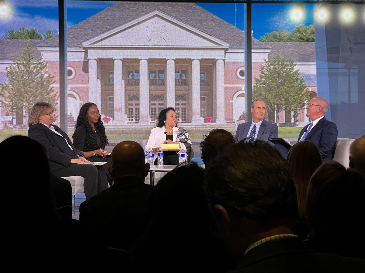 Last day <a href="/NYSchoolSupts/">NYSCOSS</a> Fall Leadership Summit, great panel discussion with <a href="/NYSEDNews/">NYS Education Department</a> Commissioner, Dr. Betty Rosa and her team! Discussing how to work collaboratively together to do what’s best for all NYS kids. What a great 3 days here in Saratoga! 👏🏻