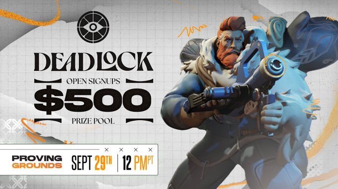 deadlockfr_'s tweet photo. BoomTV annonce son premier tournoi #Deadlock ! 💥

📅 29 septembre 
💰 500$ de cash prize

⬇️⬇️ https://t.co/0NPpVHw4Ni