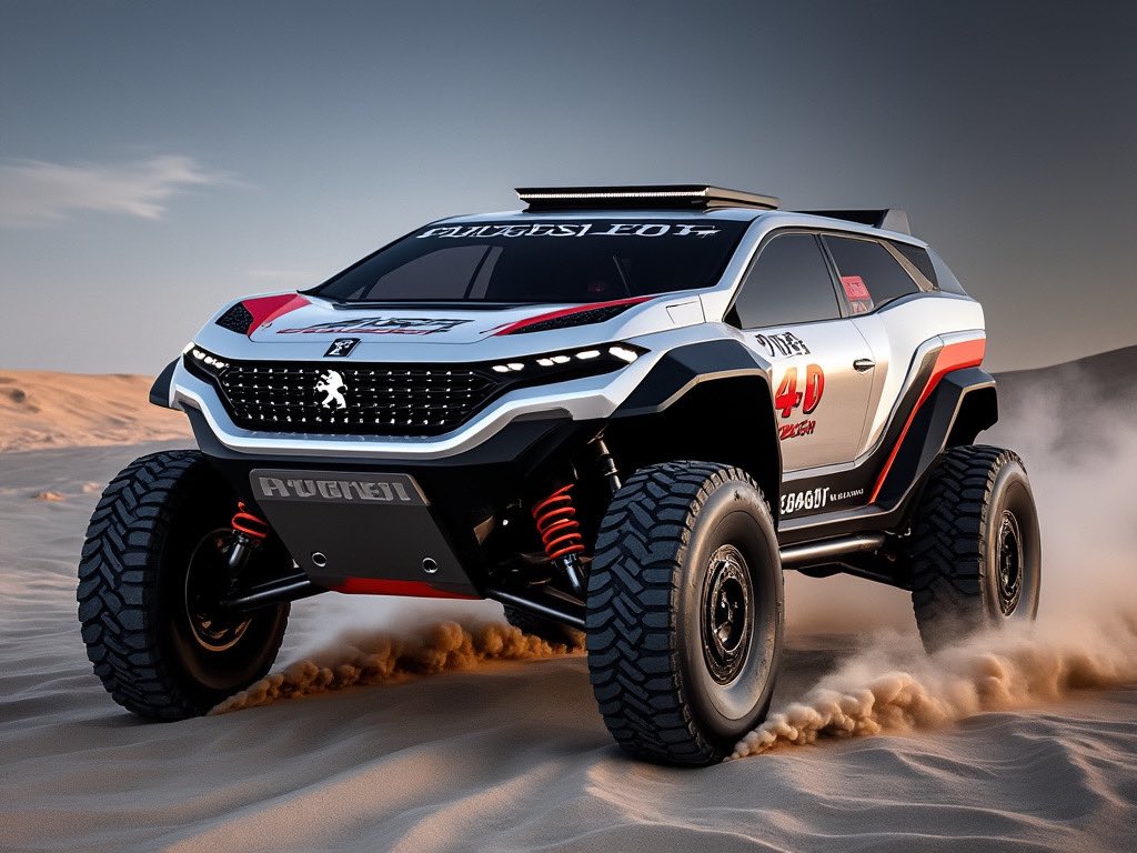 ElBdMotorsport's tweet photo. Peugeot 2008 Dakar . Concept Car
#DesignCar #GROK2
By @el_bdm https://t.co/NXNFGjFaZ8