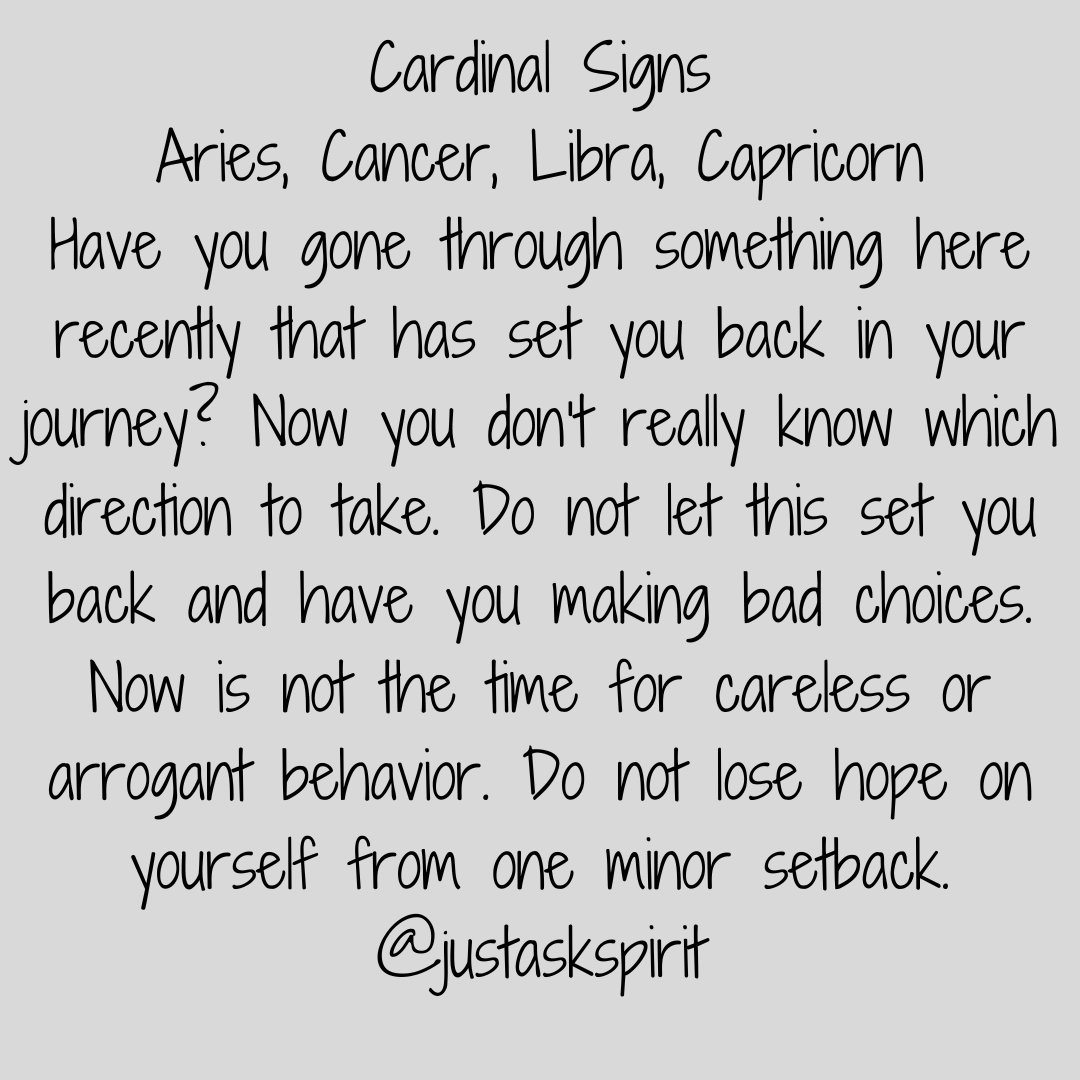SunshyyneD333's tweet photo. #TarotReading #tarotcardoftheday #cardinalsigns #Aries #Cancer #Libra #Capricorn #fypใทviral #justaskspirit #divineinsights https://t.co/84hO8pIUMS