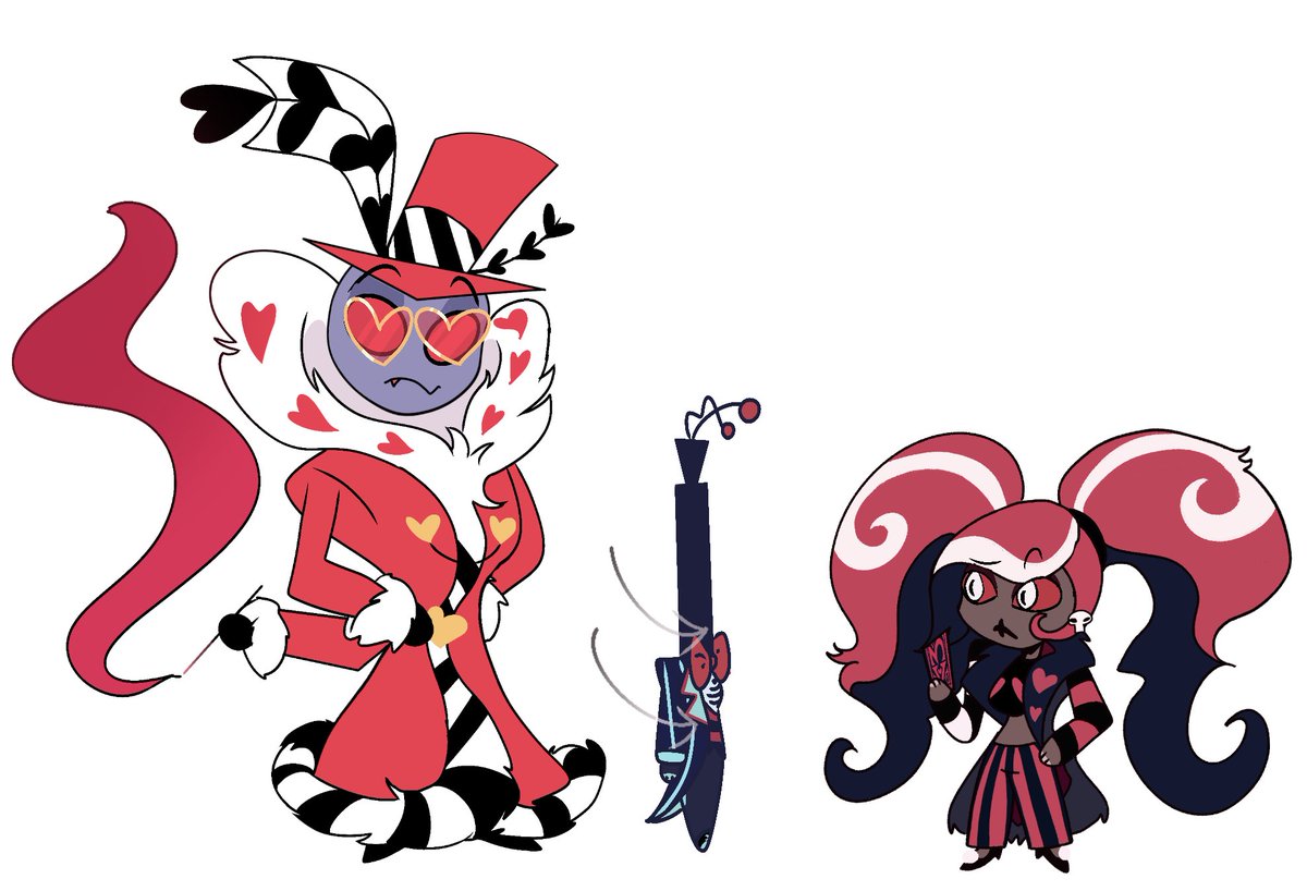 VGHOSTIV's tweet photo. VEES getting ready for Halloween…

#HazbinHotel #Vees #VoxVal https://t.co/OIhQ3bGBMw