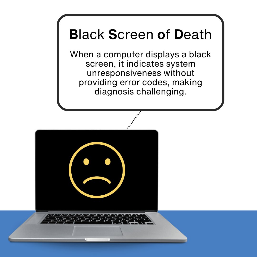 MyCompWorks's tweet image. Have you ever encountered a blue, black, or grey screen on your computer? We have put together this support guide just for you! Read it here: mycomputerworks.com/computer-error…
For more support call My Computer Works at 866-343-4961.
#FixMyComputer #MyComputerWorks #BSOD #GSOD