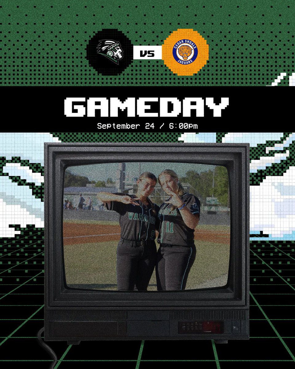 Wgsoftballga's tweet photo. It’s GameDay as we hit the road for a region game with Cedar Shoals.
#WinTheDay
#SuccessIsntGiven
@WGHS_ATHLETICS_
@brendan_koerner https://t.co/jPk8SsEg2D