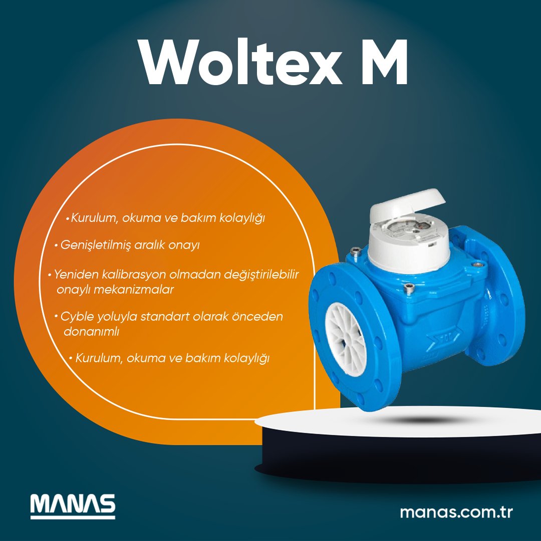 manas_teknoloji's tweet photo. Woltex M su sayacı, hermetik sızdırmaz kayıt ve genişletilmiş aralık onayı ile güvenilirliği ön planda tutuyor. 

#WoltexM #SuSayacı #Teknoloji #SuYönetimi #Sızdırmazlık #KurulumKolaylığı #BakımKolaylığı #Cyble #Sürdürülebilirlik #manasenerji #manasenergy #manas https://t.co/gnZ4s0bqHe