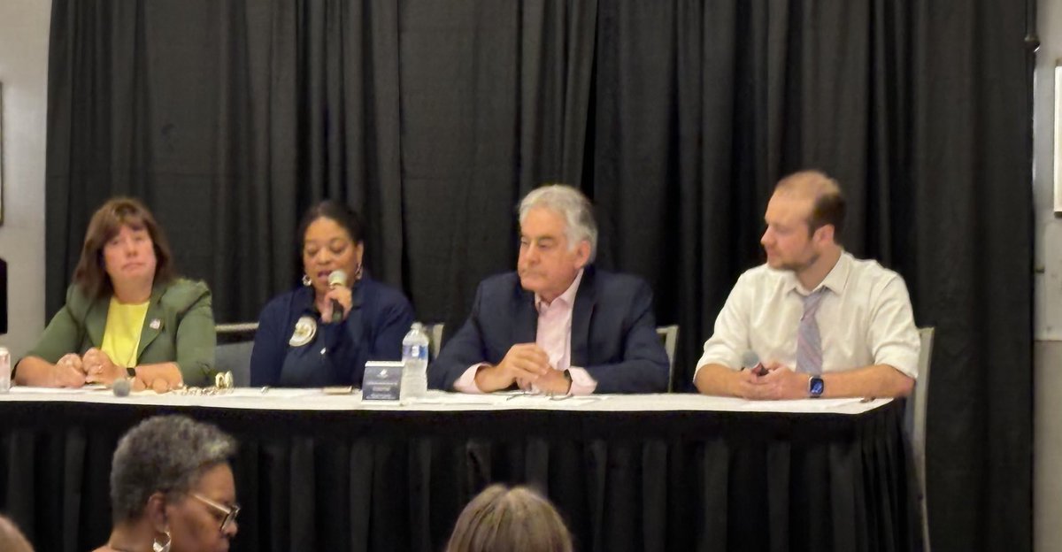 Kicking off the ⁦<a href="/COFCCA/">COFCCA</a>⁩ Upstate Convening with a terrific legislative panel focused on advocacy. #CofccaCares