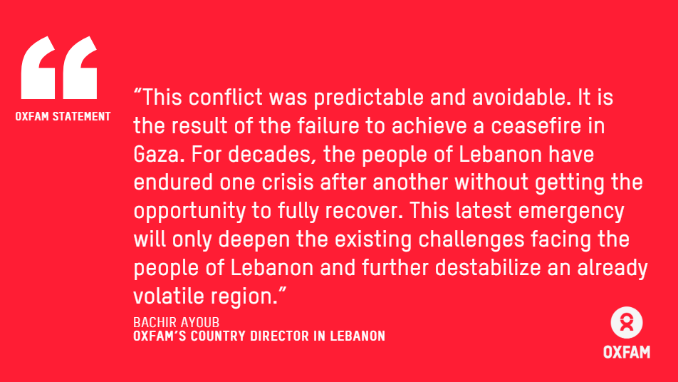 Oxfam International Media Team tweet media