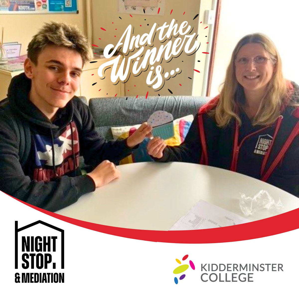 We're thrilled that Tyler, a young performer we've had the pleasure of supporting, won the £50 voucher at our <a href="/kidderminstColl/">KidderminsterCollege</a> Fresher's Event raffle! 🎉
He plans to use the voucher to get some new dance gear for his Performing Arts course. Well done! ✨ #SupportingYoungPeople