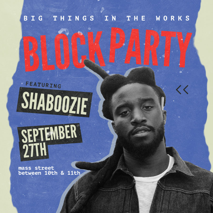 Rockin and Chalkin on Mass this Friday! <a href="/ShaboozeysJeans/">Shaboozey</a> <a href="/KUAthletics/">Kansas Jayhawks</a>