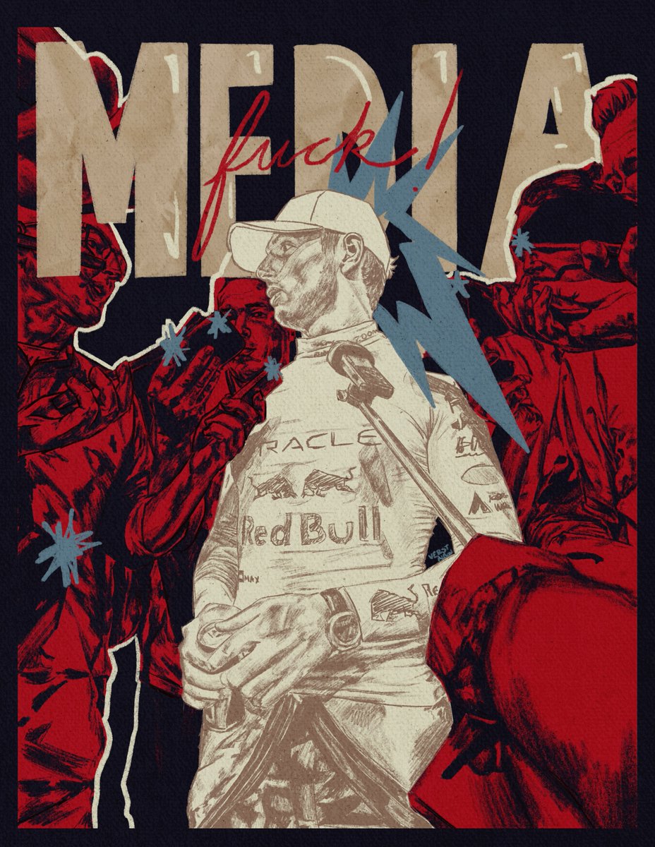 scrawrny's tweet image. fuck!

#maxverstappen #f1art