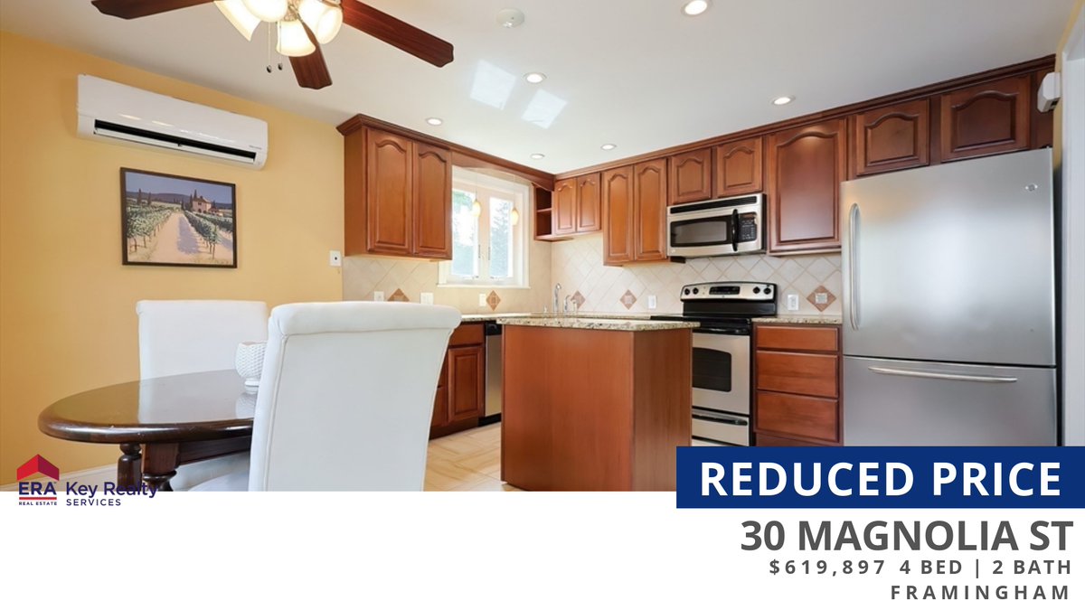 TopAgentAli's tweet photo. 📍 Reduced Price 📍 This recently reduced home at 30 Magnolia St in Framingham won't last long, so, don't wait to set up a showing! Reach out here or at (508) 879-4474 for more information! https://t.co/VngotIM6rU https://t.co/YVUaOz3sfi