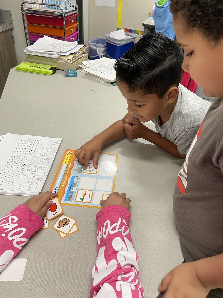 garcianazarioe's tweet photo. @CreeksideCubs 2nd graders LASLesson: sorting activities can help EBs learn new voc., develop critical thinking skills, and practice language with peers. @LISD_LAS @SHENIQUAJ0HNS0N @marquez_mrs1977 #everyone #everylanguage https://t.co/plq3SyiZGs