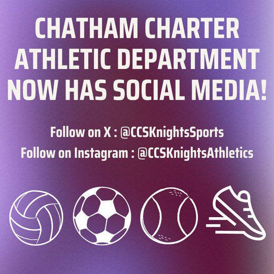 Tap into more sports info by following the Athletic Department on Instagram and X.