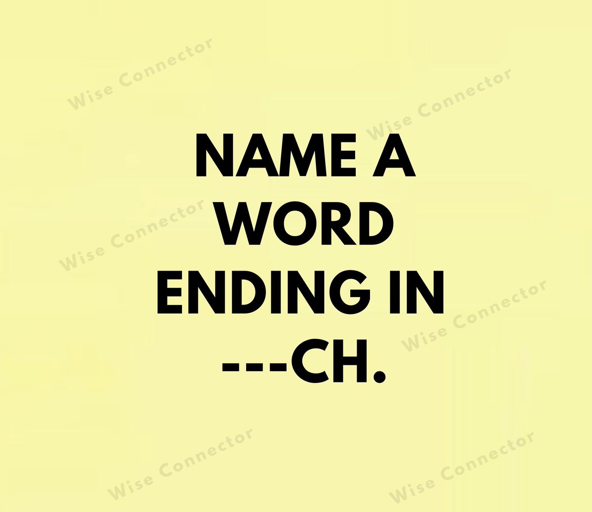 Name ONE