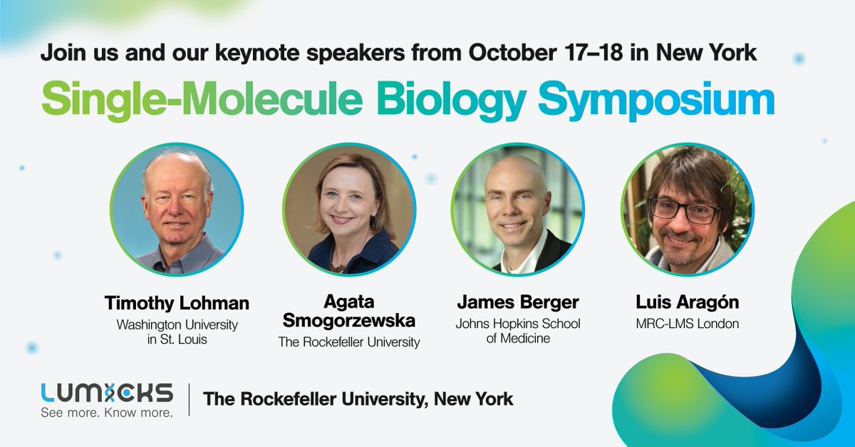 LUMICKS_nl's tweet image. 👩‍🔬 Calling all researchers! Present your work at #SMB2024 this October. Share your innovation, attend workshops, and more. 🔗 Register now:  bit.ly/3ZBotkB