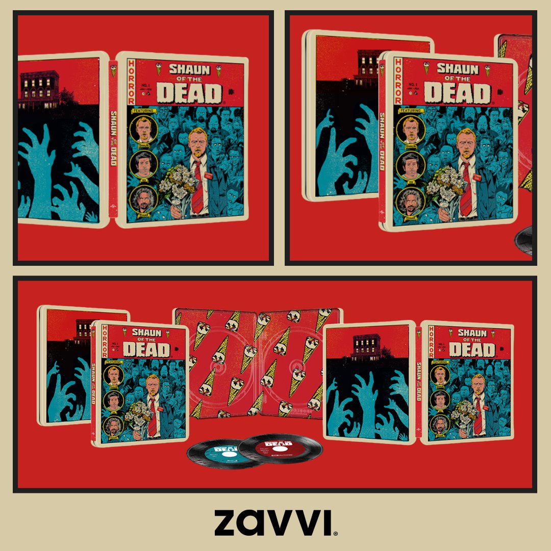 How's this for a slice of fried gold?

Shaun Of The Dead is returning to our screens for its 20th anniversary - and what better way to celebrate the classic zom-com than with a 4K steelbook?

Pre-order yours here >>> zavvi.com/15651729.html
