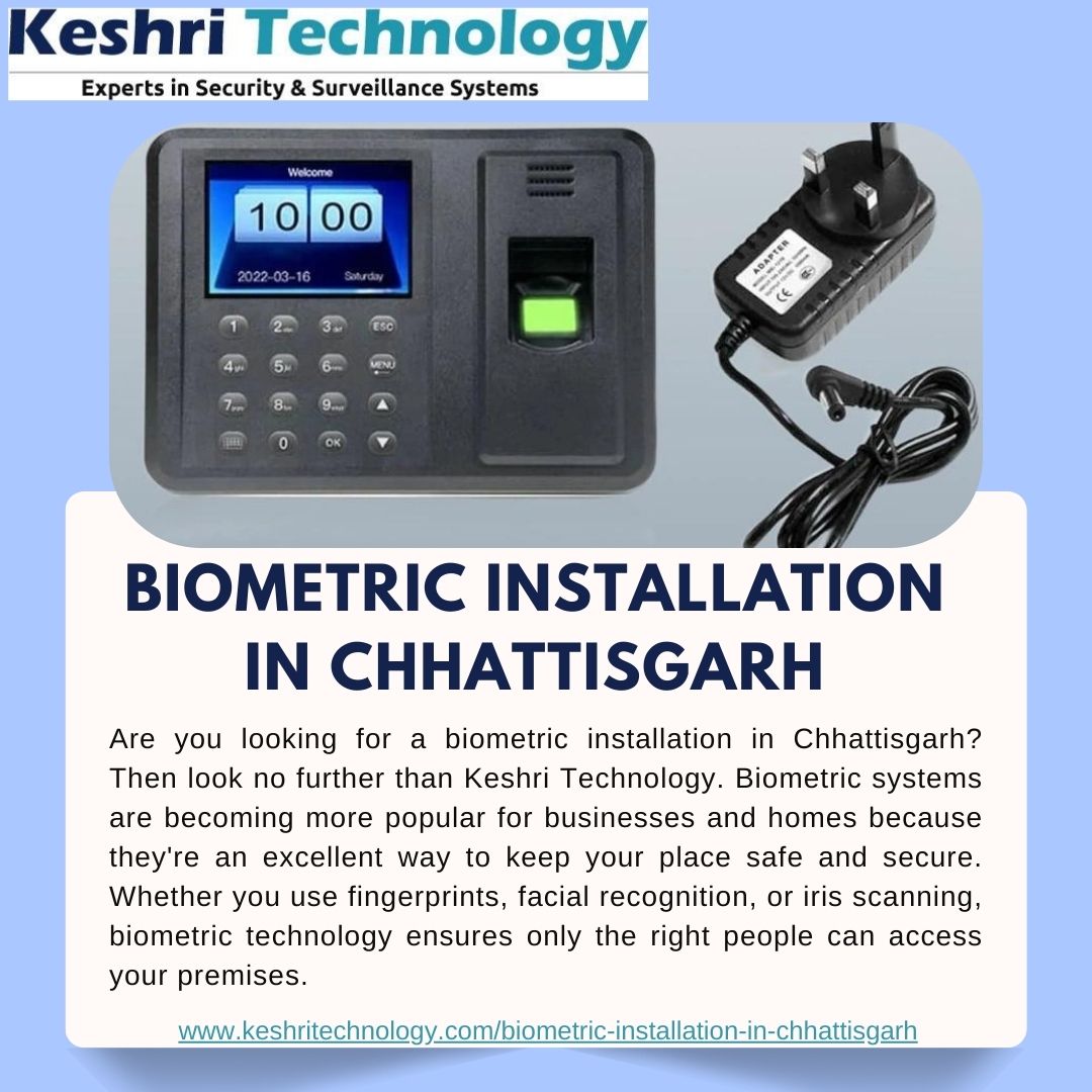 Enhance Security with Professional Biometric Installation in Chhattisgarh