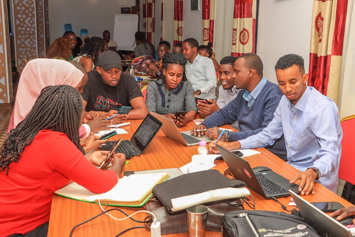RARE_Programme's tweet photo. Day 2 of the #YouthClimateFinance and NDC 3.0 Engagement Workshop: Key takeaways include the need for youth engagement in climate adaptation, mitigation, finance, and innovation. 

Building skills to develop bankable projects and drive NDC priorities! #NDCYouthKE https://t.co/tWXswkpZ7m