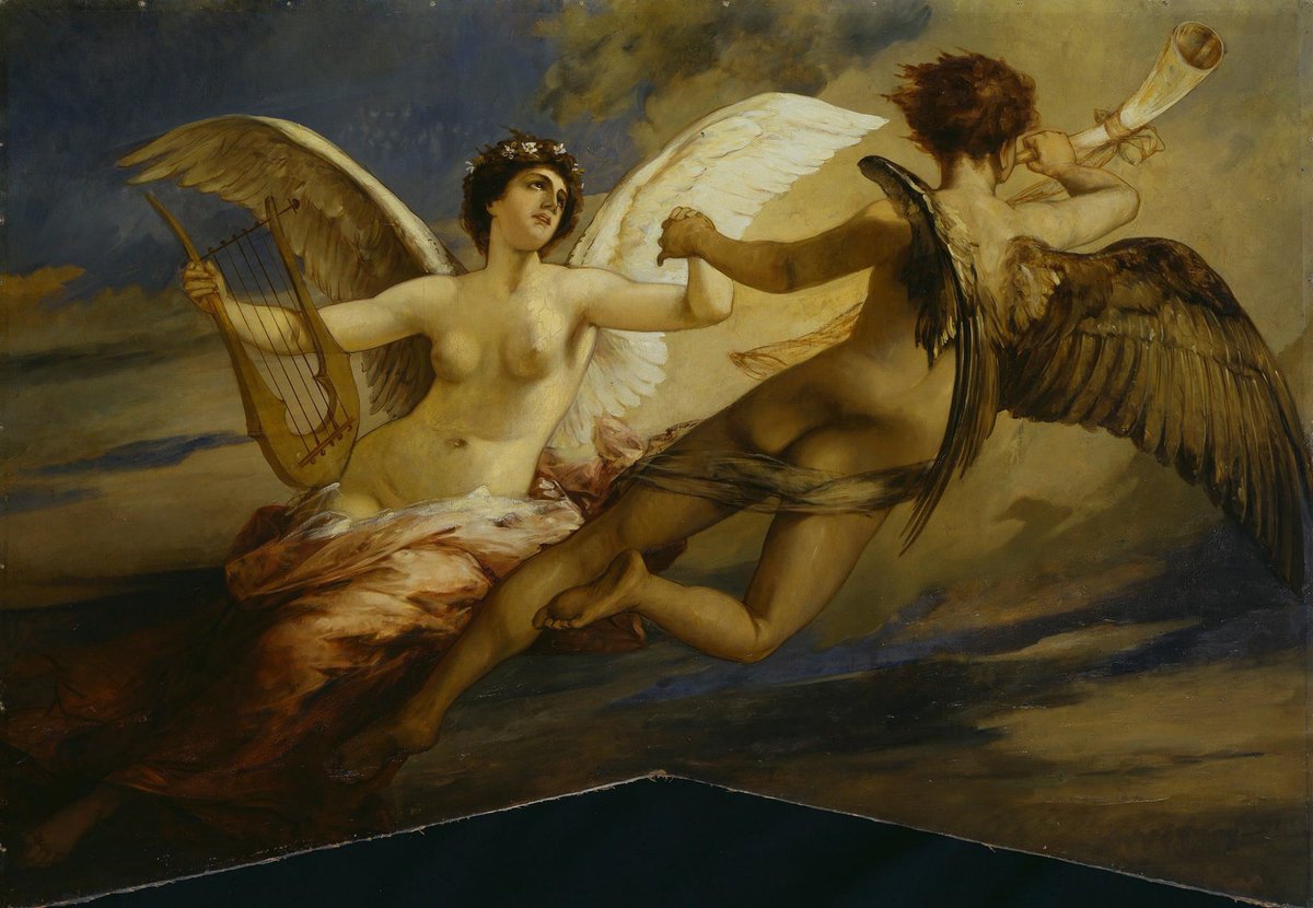 joanpopejoan's tweet photo. The Fire
The Water
The Air
The Earth

by Arthur Fitger, 1884 https://t.co/bYfn36Nzo2