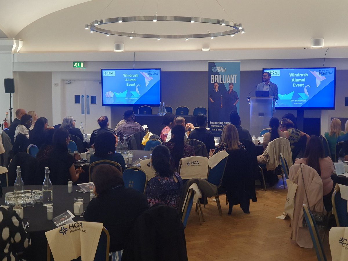 Florence Nightingale Foundation (@fnightingalef) on Twitter photo Today is our #Windrush #FNFAlumni event. With over 100 graduates, sharing the impact of the #leadership programme and celebrating achievements since. Look out for updates!
<a href="/HCAHospitalsUK/">HCA Healthcare UK</a> Today is our #Windrush #FNFAlumni event. With over 100 graduates, sharing the impact of the #leadership programme and celebrating achievements since. Look out for updates!
<a href="/HCAHospitalsUK/">HCA Healthcare UK</a>
