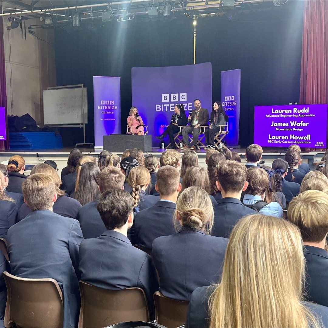 SacredHrtCrosby's tweet photo. π₯πOur pupils are today enjoying a fantastic experience with with #BBCBitesize.
They have been learning about media careers and have been able to take part in a question and answer session encouraging #ambitious future career choices.
#ToBeMore #MediaCareers #FutureLeaders https://t.co/4hn1865DGK