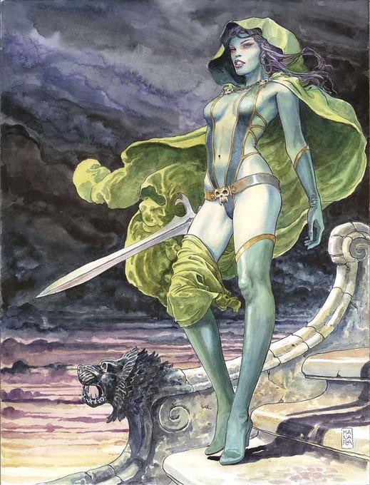 IntoWeird's tweet photo. If you see this post a green character 💚#Gamora https://t.co/h6hmK5c2E8