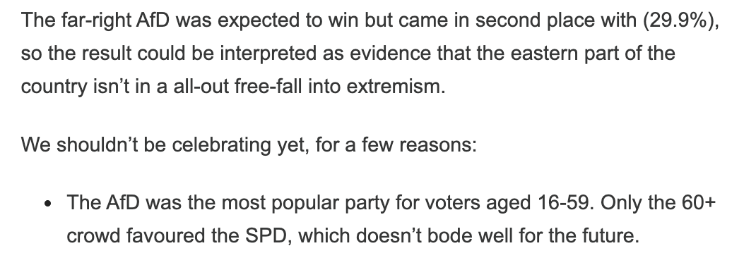 misbuism's tweet photo. Only boomers who understand the consequences of rising right-wing https://t.co/BSMzKB2jDJ