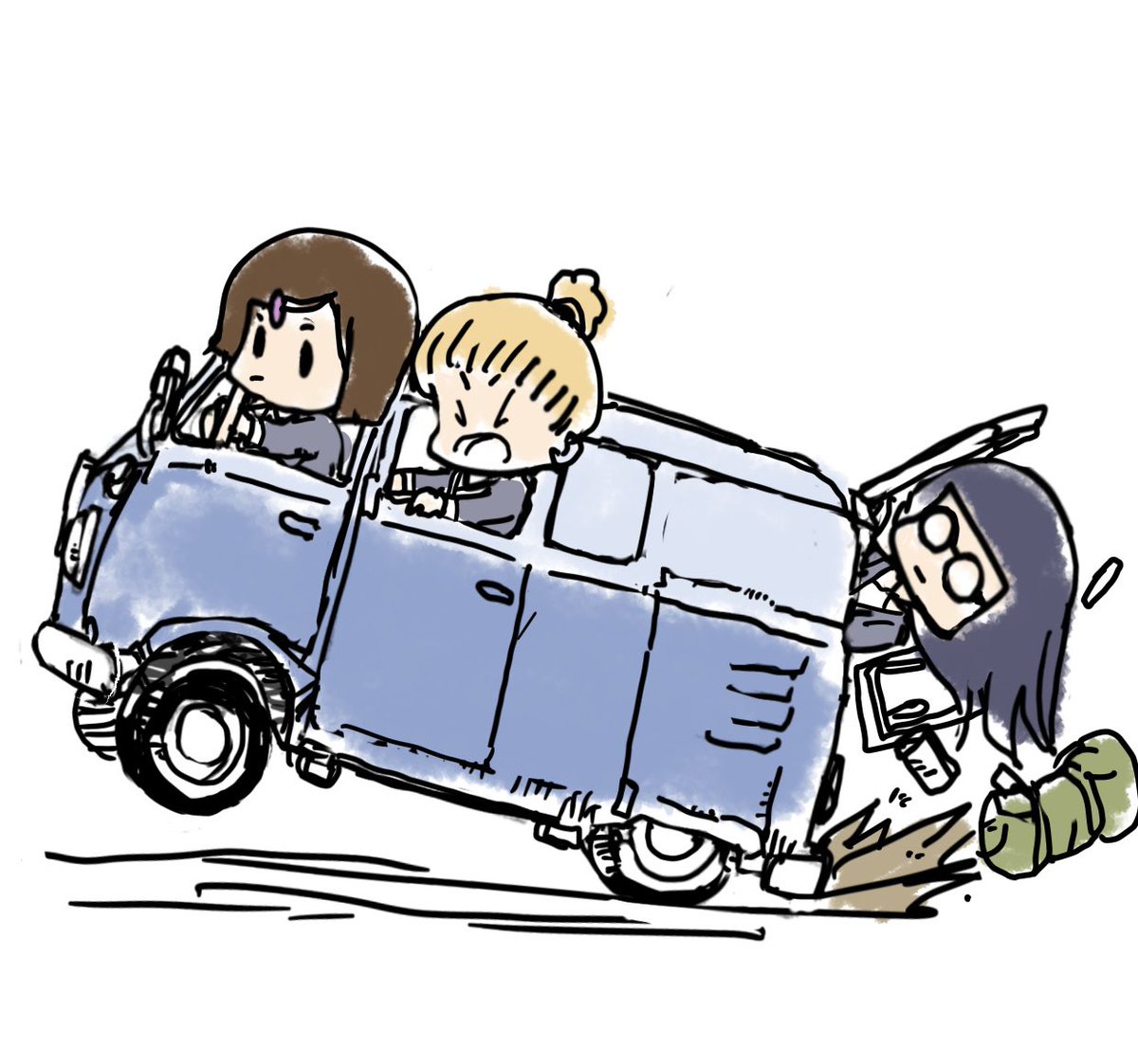 ZOK8's tweet photo. 嫁の風邪うつる。。。
喉痛い。
キャンプ行きたい。
#空冷ワーゲン
#車とJK #ワーゲンバスとJK
#illustration #ラクガキ  #イラスト #anime #メカとJK 
 #キャラクター #comics 
#ラクガキ #オリキャラ
#絵描きさんと繋がりたい 
#イラスト好きな人と繋がりたい
#スケッチ #sketch
#art #artwork #JKs https://t.co/UaztxHIVdb