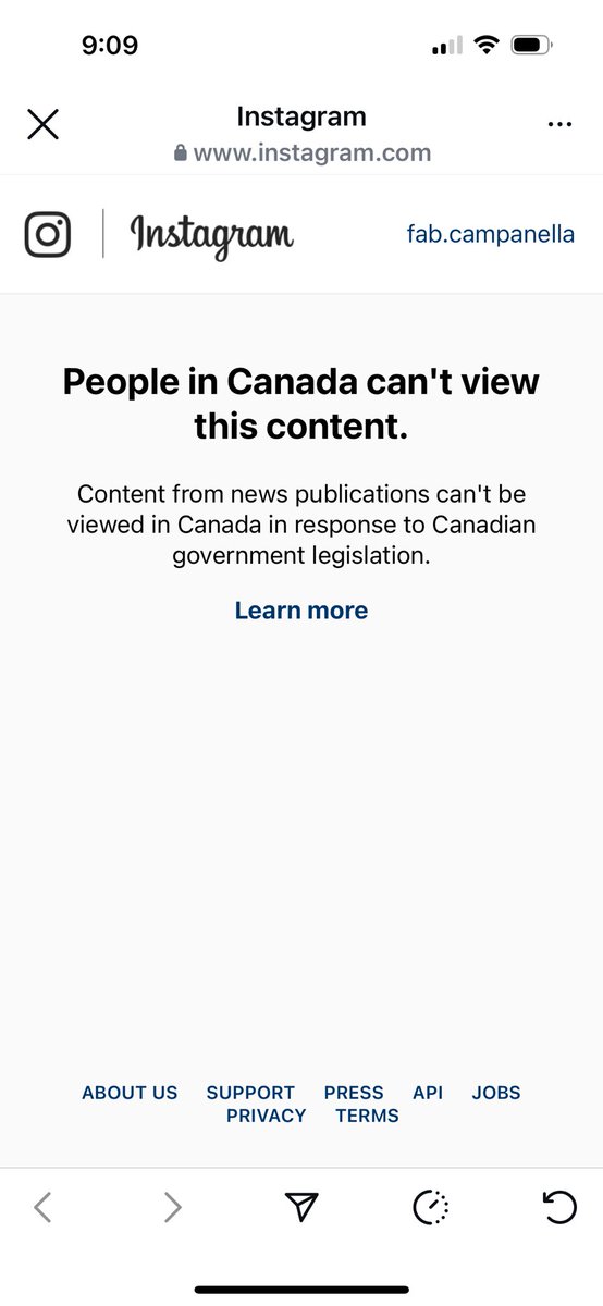 Apparently in Canada 🇨🇦 reading the news is controversial… 🤡
