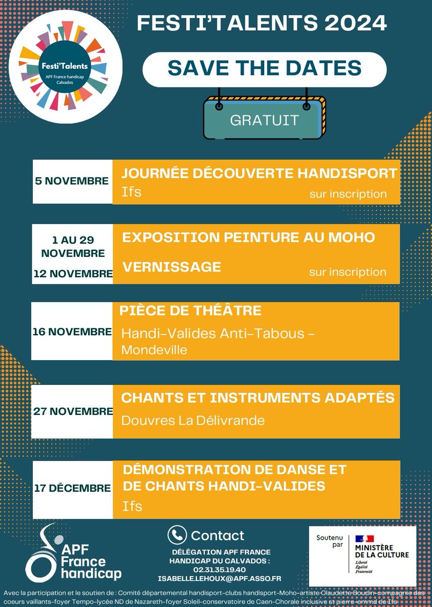🎉 Festi'talents 2024 🎉
#APFFrancehandicap 
#festitalents