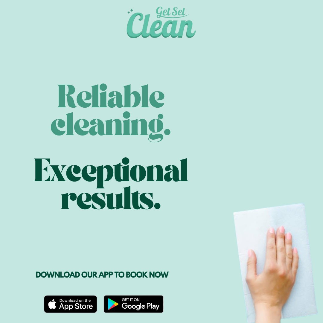 Get_Set_Clean's tweet image. Keeping your home, office or @Airbnb spotless has never been easier.✨
Count on us for reliable, consistent cleaning solutions that get the job right every time.💪

#GetSetClean #Spotlessliving #ReliableCleaning #CleaningMadeEasy