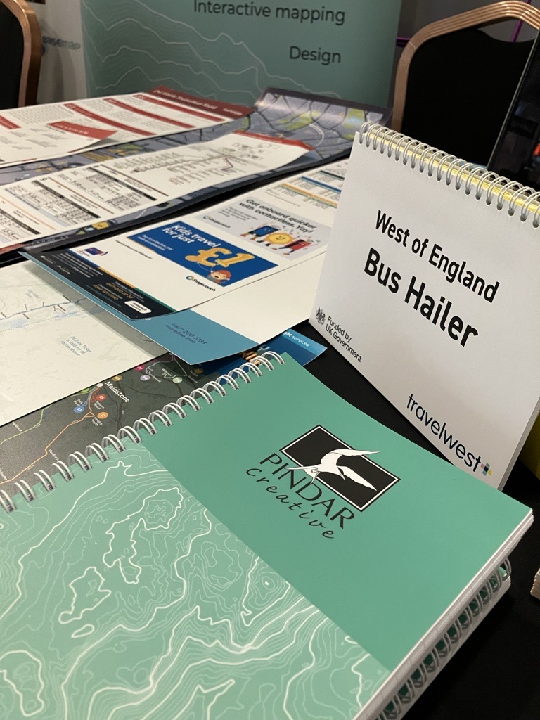 PindarCreative's tweet photo. We're in Manchester today for @Landor_Links #QualityBus conference ๐. Come and say hello and pick up your free @PindarCreative notepad ๐
#Maps #Timetables #TravelByBus #AccessibleTransport #PassengerInformation https://t.co/VXKjJl2rSd