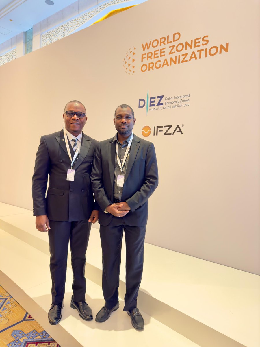 ATVFZ's tweet photo. Abuja Technology Village is an active member of the World Free Zone Organization.
Our Ag. Managing Director - Mr. Yusuf Isa Shafeek, Lead
Legal Free Zone - Mr. Raheem Ibrahim and Lead Estate and Construction Management ... https://t.co/xvLW2yrjgK