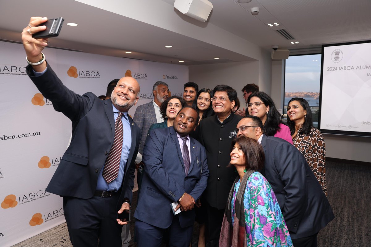 It was a pleasure to address the 'Emerging Business Leaders Reception' hosted by the India Australia Business &amp; Community Alliance (IABCA).

Highlighted India’s remarkable growth story, focusing on its thriving startup ecosystem, robust digital infrastructure and expanding