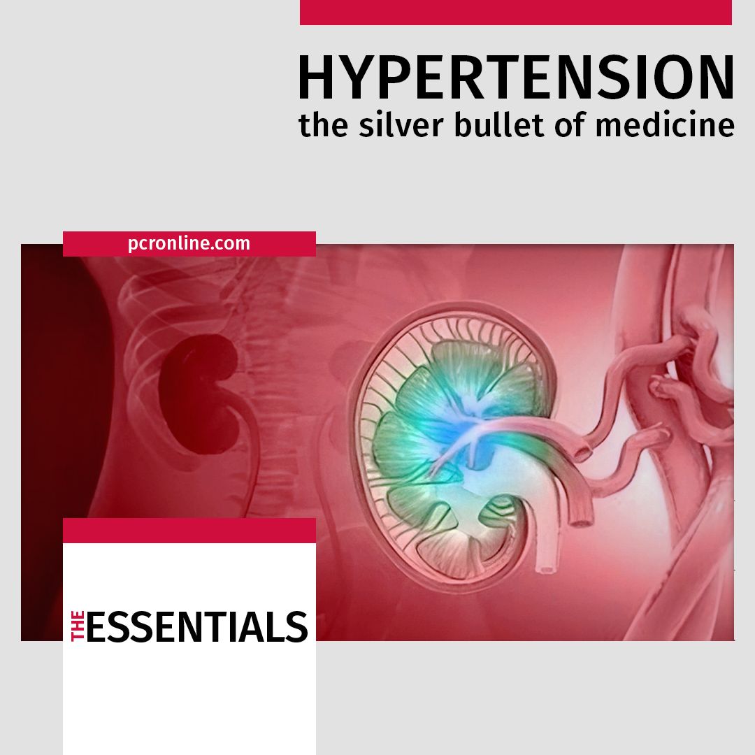 As cardiologists, much of our working life is spent dealing with the downstream consequences of hypertension. Focusing on blood pressure control could prove to be the  'silver bullet' 🎯 of cardiovascular care.

NEW 📢 ! Read this special report on The Essentials of
