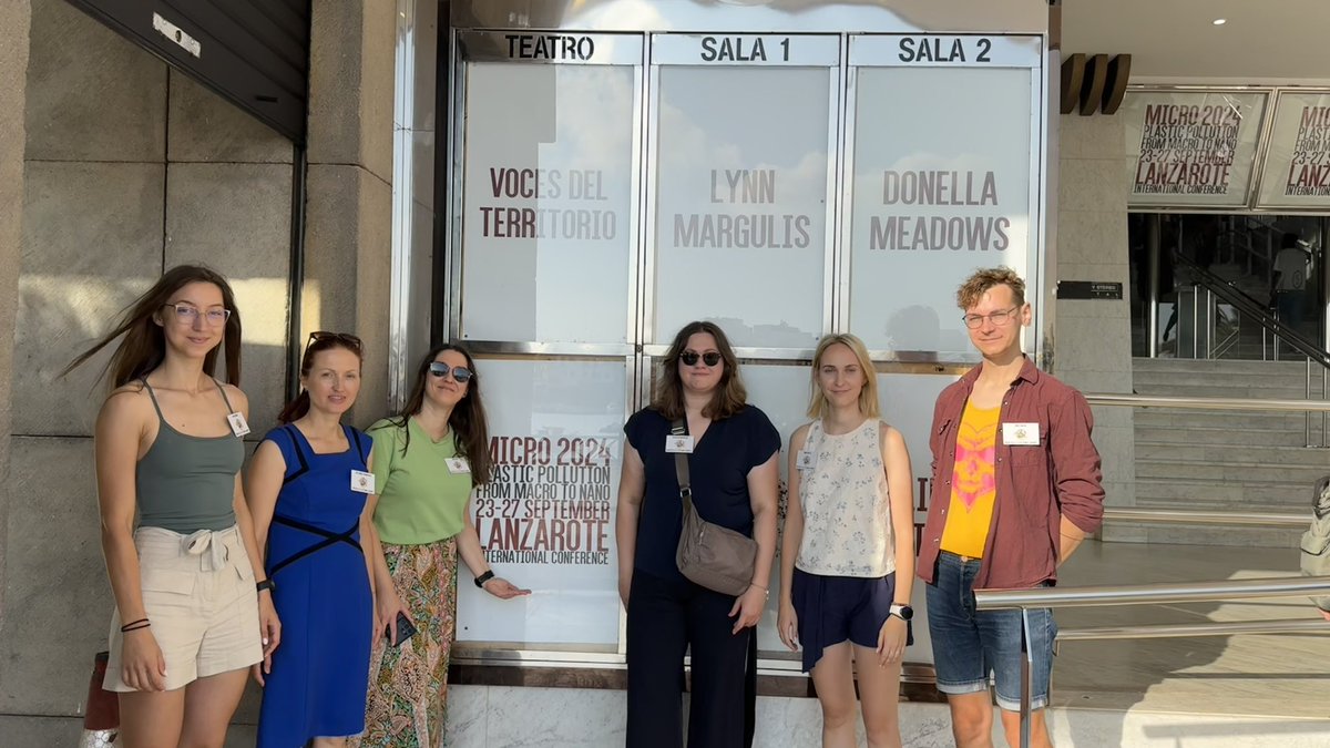 ☀️ Members of our microplastic pollution research group are at #MICRO2024 conference in #Lanzarote this week. We are presenting our research with posters and a walking talk. We'll be happy to connect and have a chat! 💬

#microplastics #PlasticPiratesEU #Lakesconnect