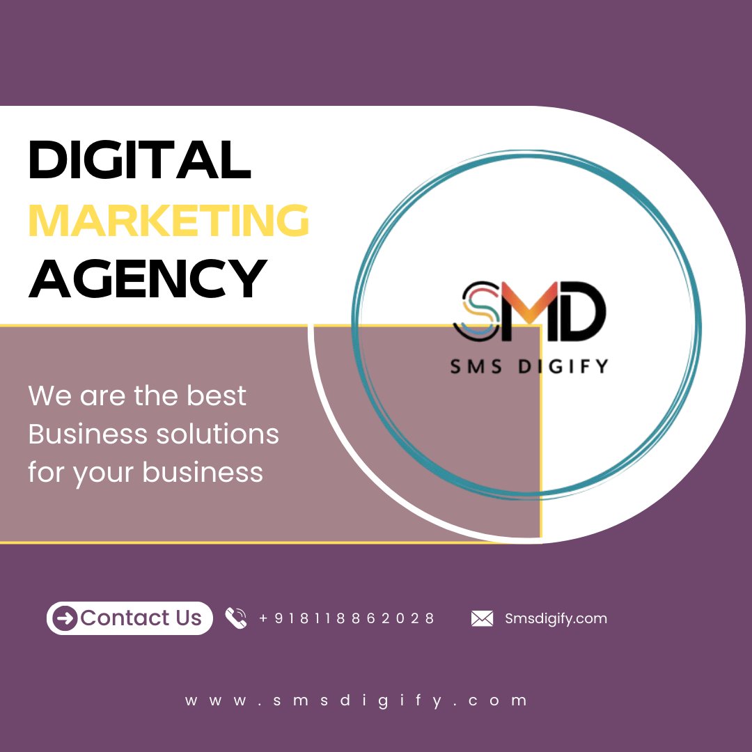 smsdigi's tweet photo. 🌟 Transform Your Online Presence with SMS Digify! 

In today’s digital age, your business deserves to stand out. At SMS Digify, we provide comprehensive digital marketing solutions that help you reach your ideal audience and grow your brand online! 📲💻 https://t.co/wfefJ2KDxU