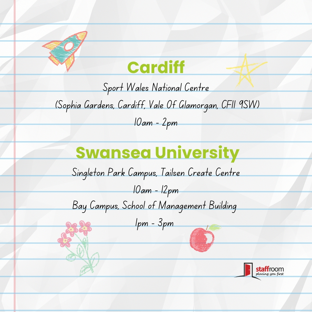 We are attending not one but two job fairs tomorrow!
Freya will be at Sophia Gardens in Cardiff and Bethan will be at Swansea University.
Feel free to stop by and have a chat about the roles we have available!

#cardiffjobs #swanseajobs #jobfair #jobsearch