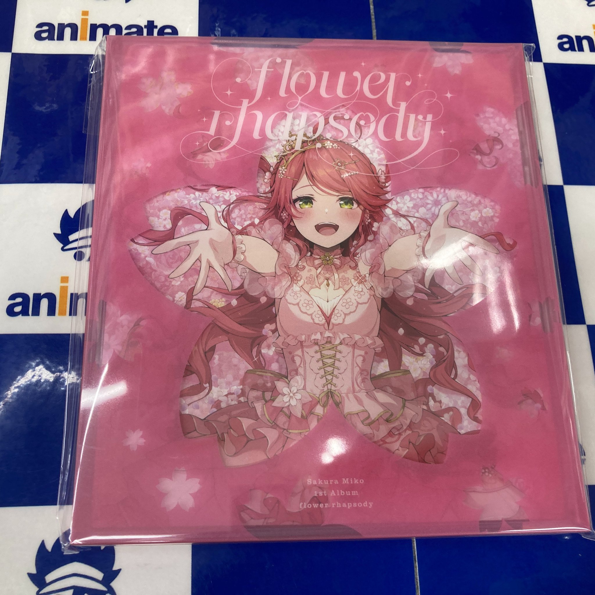 ホロライブ さくらみこ flower rhapsody 直筆サイン クリアカード