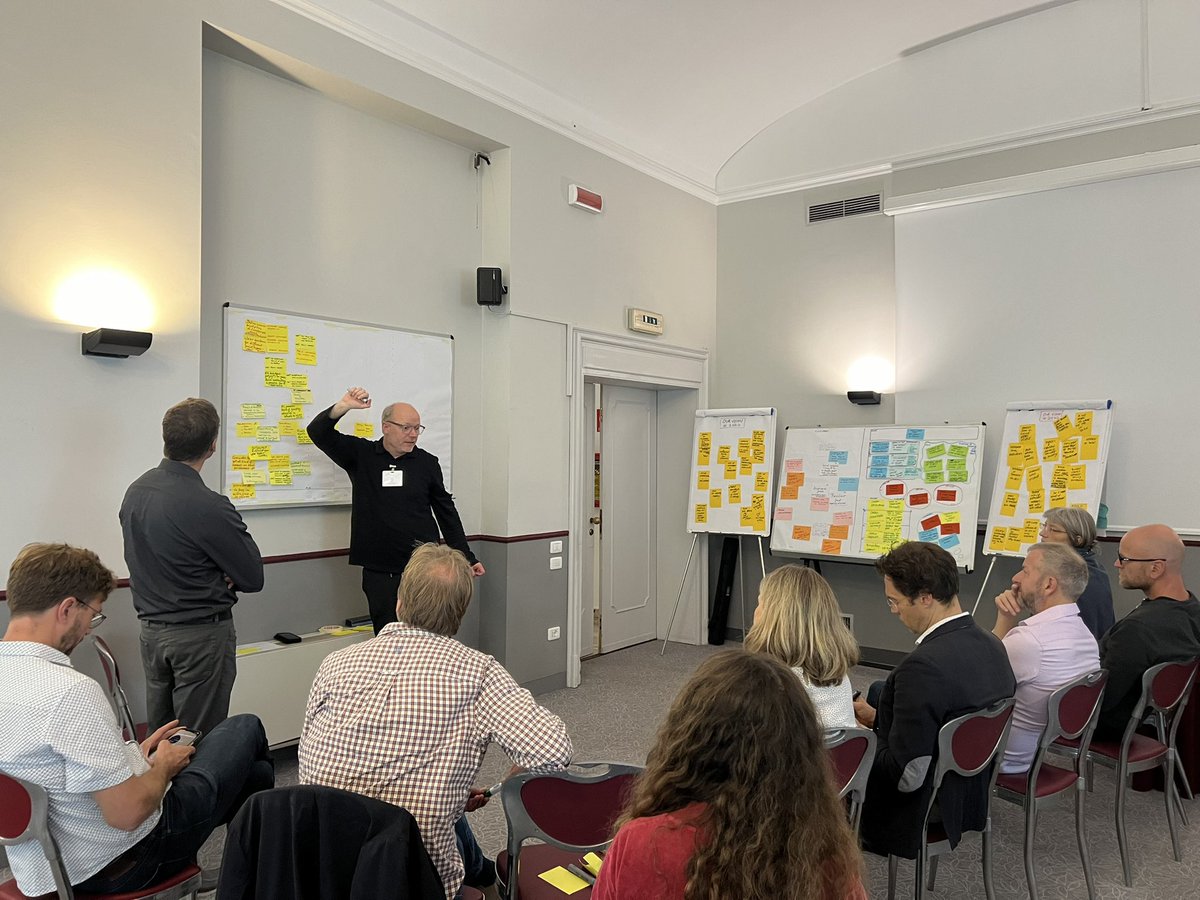 forestpaths_eu's tweet image. How do we turn our visions of future #forests into reality? 

Through actions 💪🏼 

Policy Lab participants are discussing tangible action points, which will help forests become diverse and resilient by 2050 - all the while mitigating climate change. 

#ForestPathsPL24