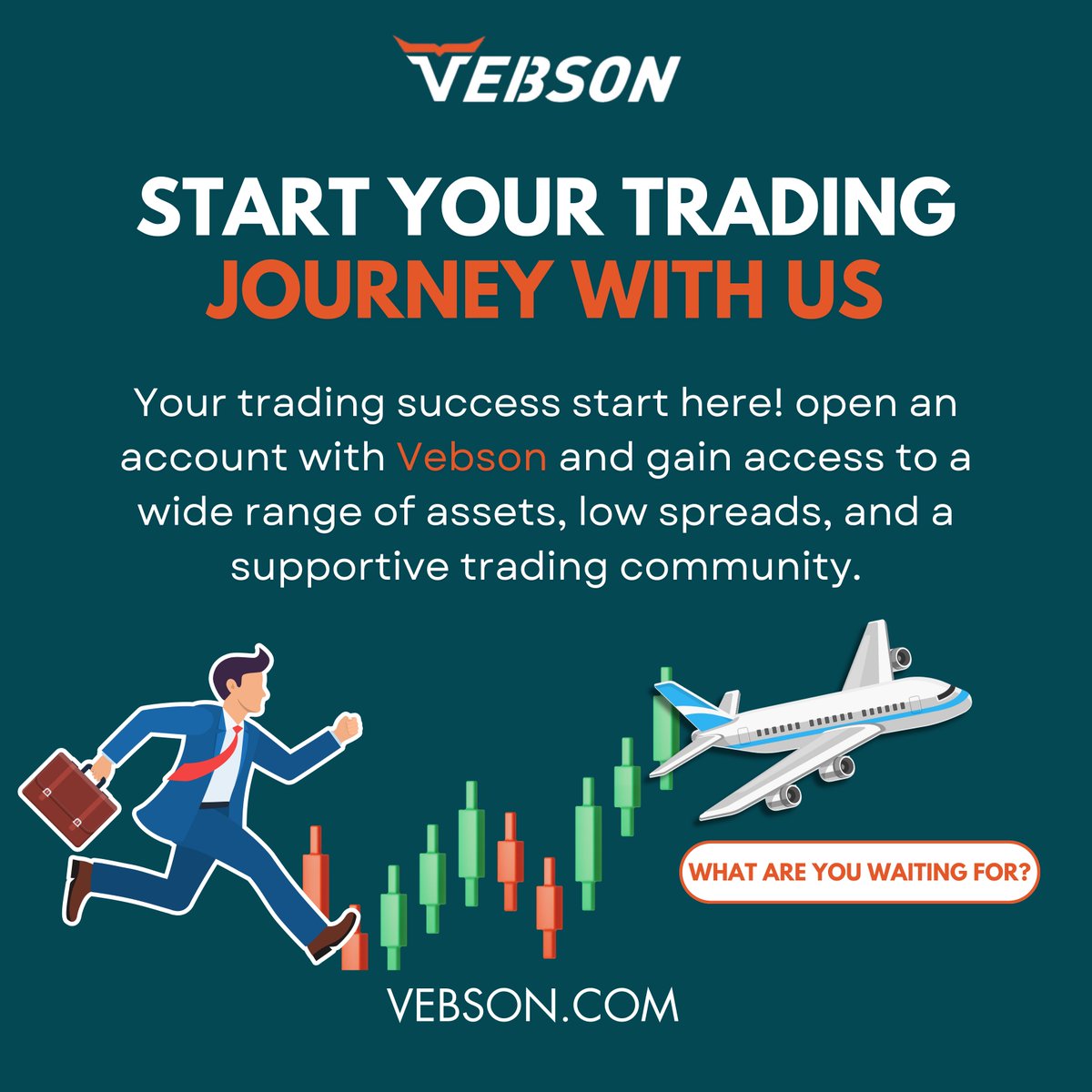 VebsonPropTrade (@vebsonproptrade) on Twitter photo 🌟 Start Your Trading Journey with Us! 🌟
Join Vebson Prop Trader and gain access to capital, expert support, and a thriving community. Whether you’re a beginner or experienced trader, we’re here to help you succeed!
👉 Get started today!
#Trading #Forex #VebsonPropTrader 🌟 Start Your Trading Journey with Us! 🌟
Join Vebson Prop Trader and gain access to capital, expert support, and a thriving community. Whether you’re a beginner or experienced trader, we’re here to help you succeed!
👉 Get started today!
#Trading #Forex #VebsonPropTrader