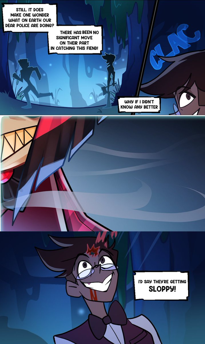 LaeDeeTVS's tweet photo. Just because you see a smile doesn't mean you know what's going on underneath #HazbinHotel #Alastor

Go on...Click 📻🦌 https://t.co/Q7cekRq0ii