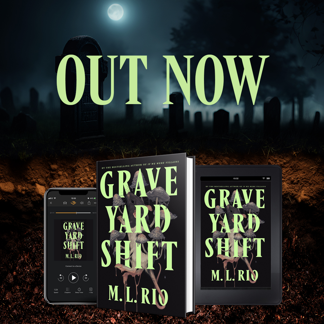 🪦 Spooky season begins now 🪦

@SureAsMel is back with a brand-new dark academia sensation GRAVEYARD SHIFT

Out TODAY: geni.us/GraveyardShift…