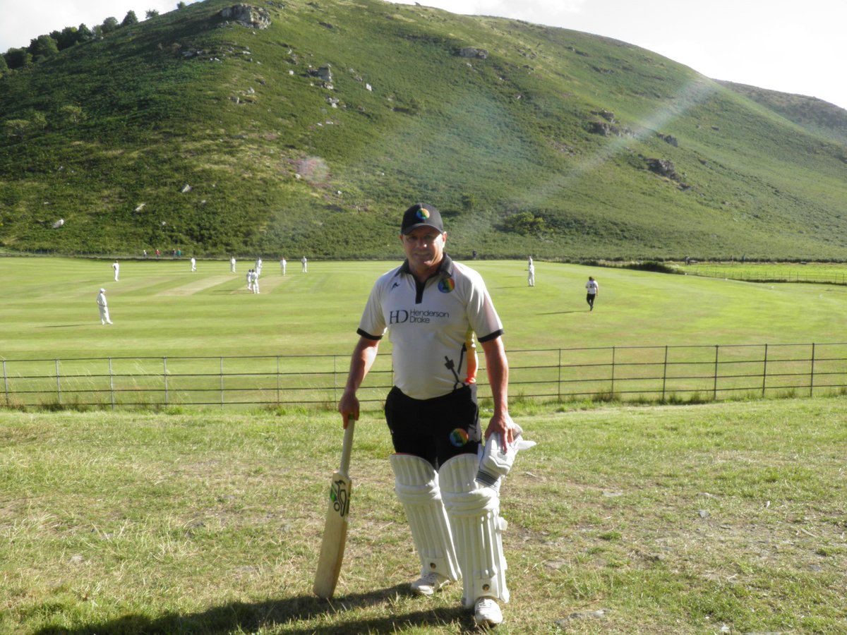 gdebeer79's tweet photo. @danjadz_ Playing at the Vally of the Rocks, first game with my son for @TheMetronomesCC and scoring a few runs. https://t.co/8VBKvnWUsv