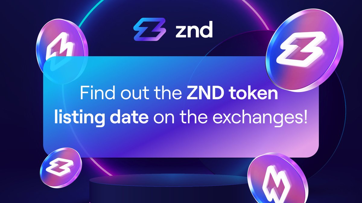 ZND_co's tweet image. It&apos;s time for the long-awaited news! Where and when will the ZND token be listed? 👇

👉 On 24 October, the $ZND token will have its Token Generation Event. This is when the token will be listed on the ZND platform, the zondacrypto exchange and two other exchanges 🌎

We are…